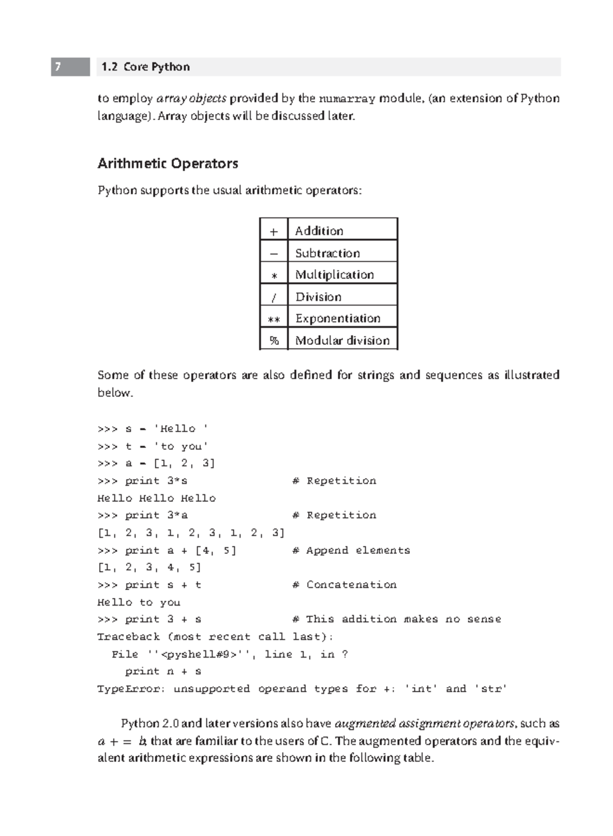 Numerical Method with Python-6 - 7 1 Core Python to employ array ...