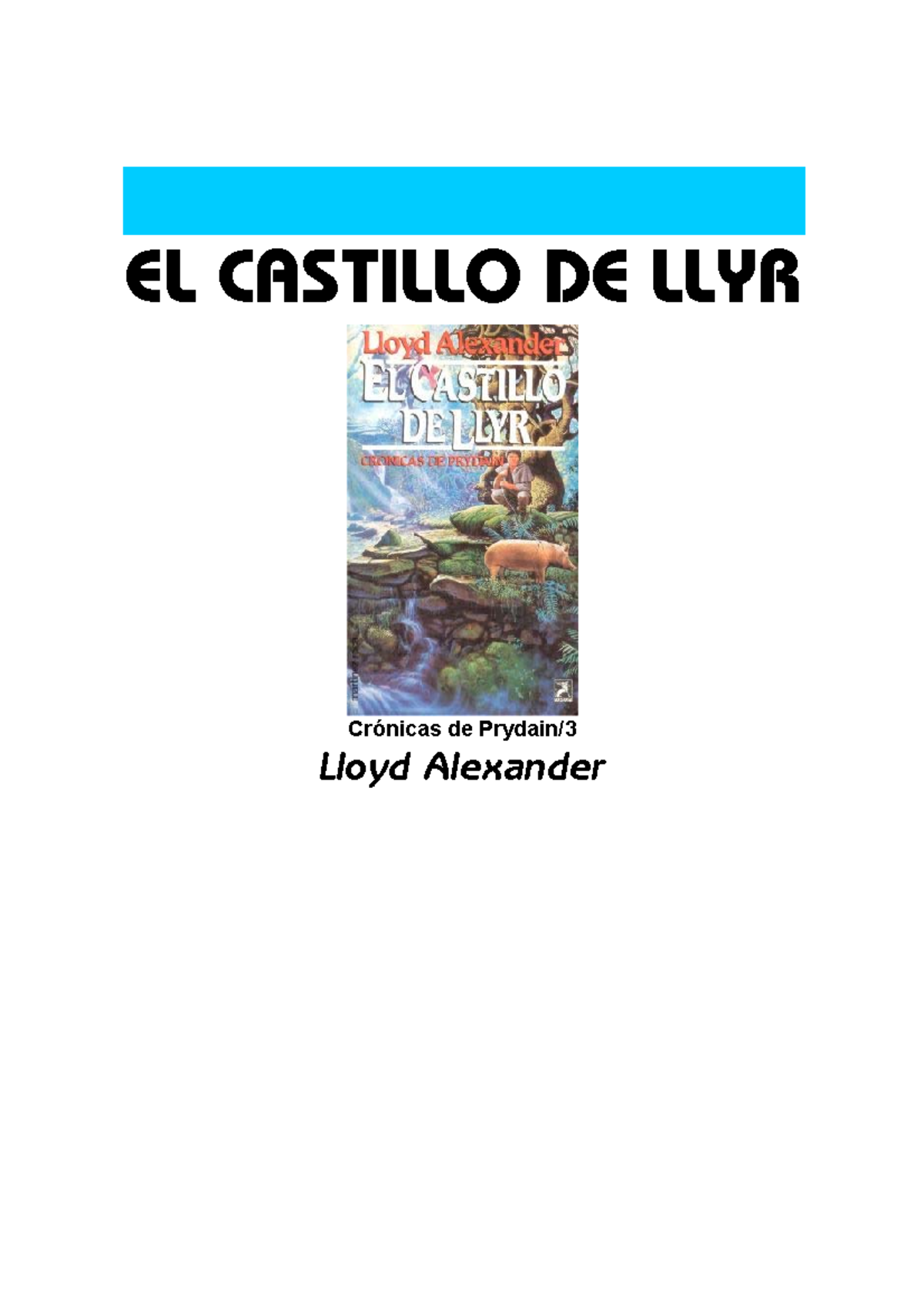 alexander-lloyd-p3-el-castillo-de-llyr-el-castillo-de-llyr