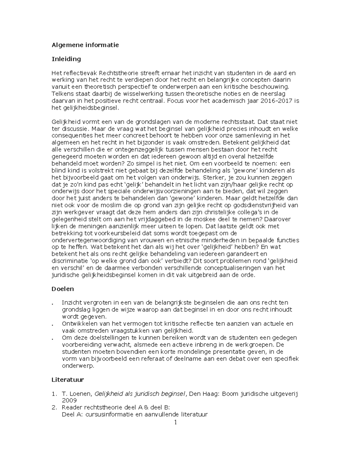 Opvoedondersteuning- Week 5 Opdrachten (theorie) - Algemene Informatie ...