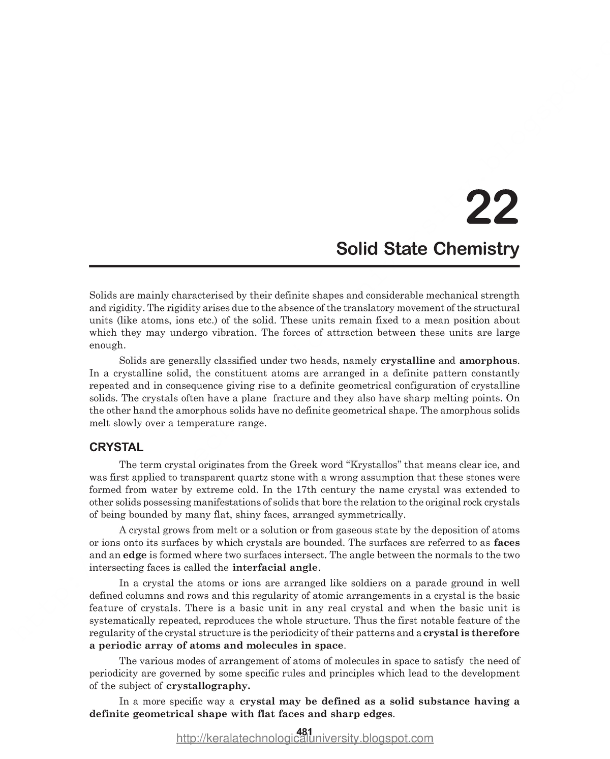 Engineering Chemistry 22- Solid State Chemistry - Solid State Chemistry ...