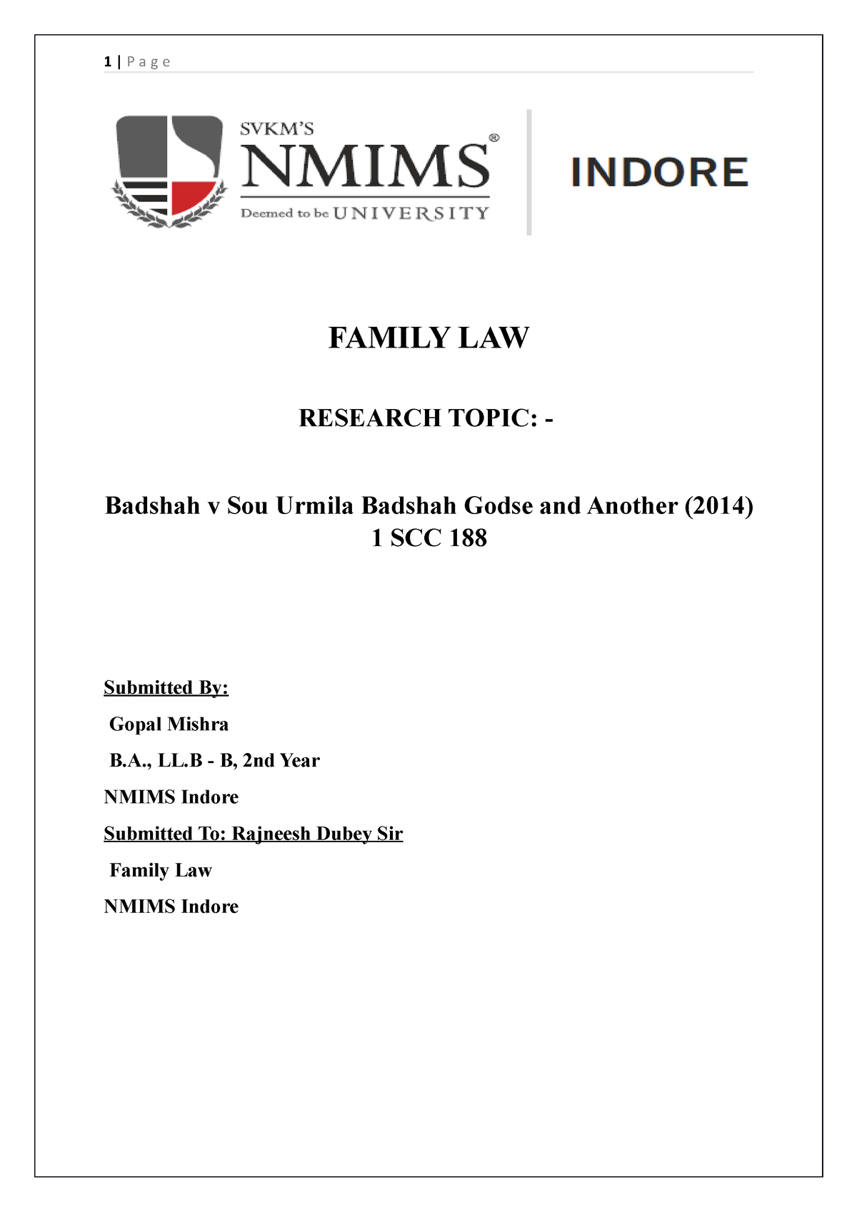 family law research