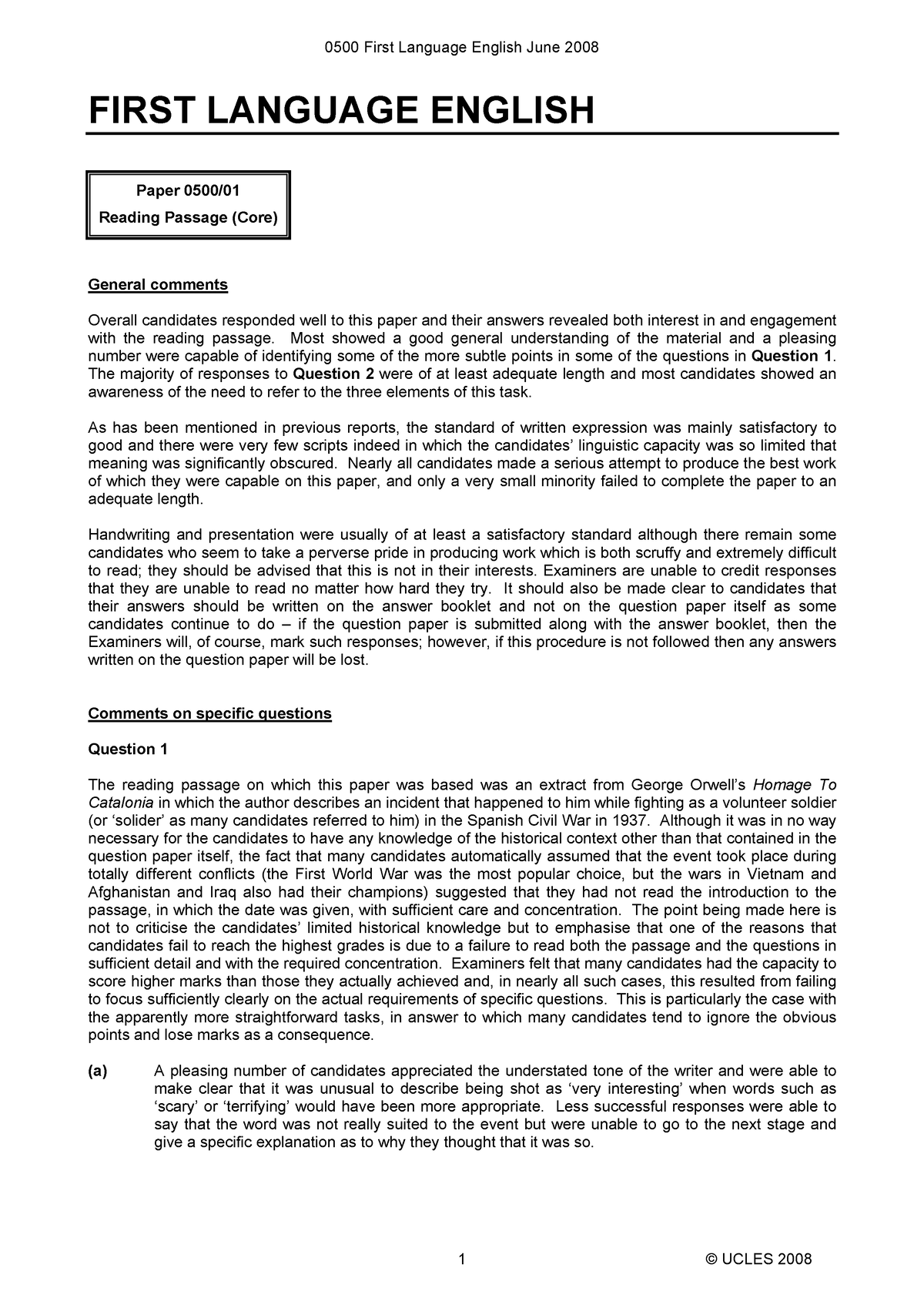 Igcse Total Revision PACK 2021 - FIRST LANGUAGE ENGLISH Paper 0500 ...