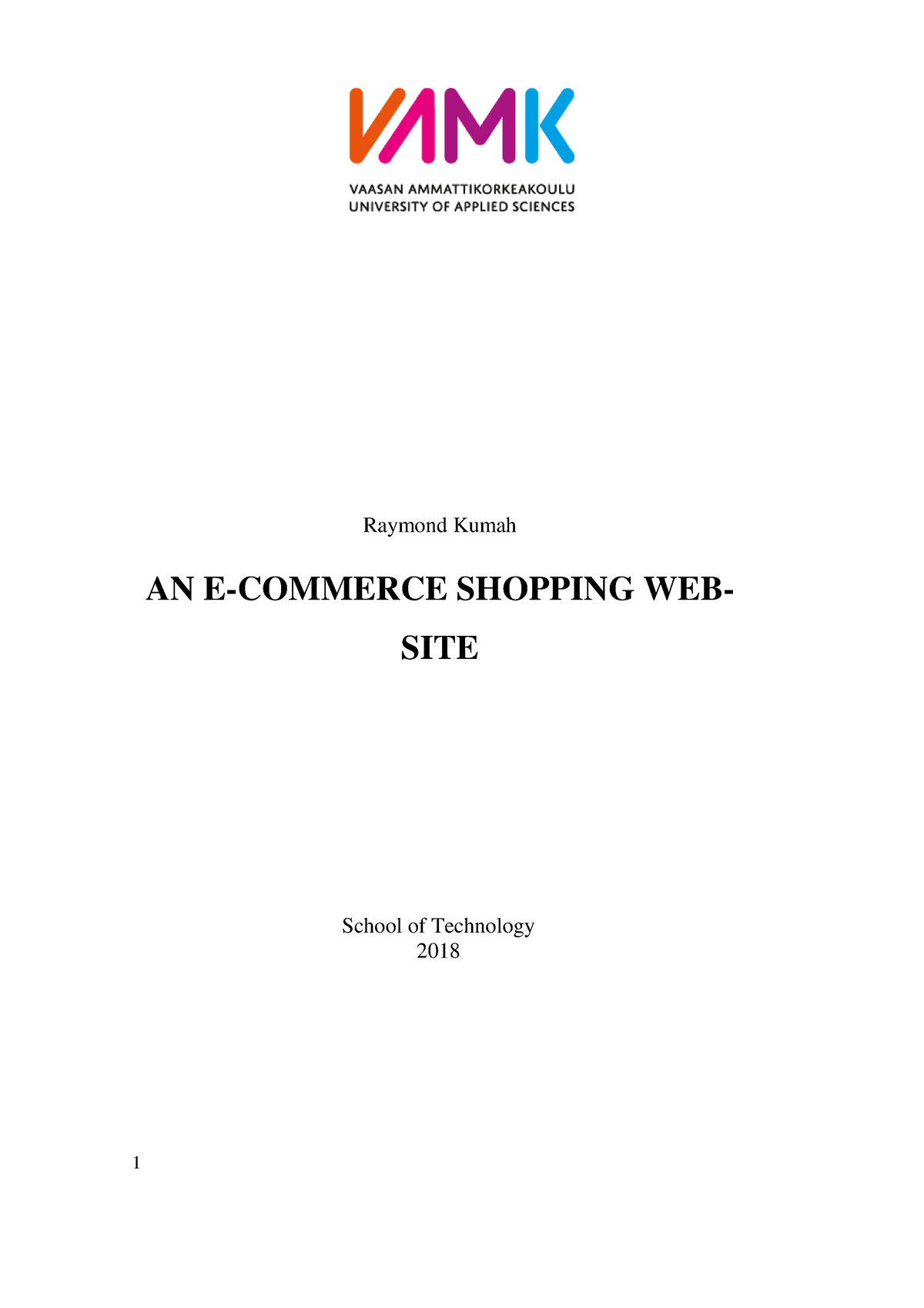 thesis about e commerce