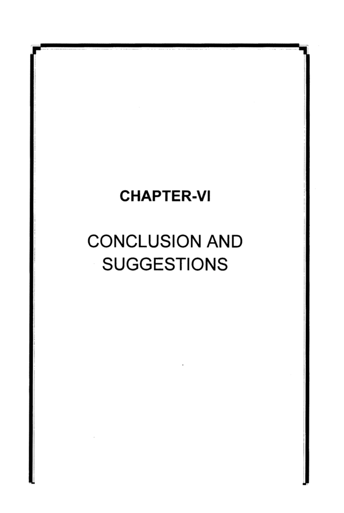 13 conclusion and suggestions - CHAPTER-VI CONCLUSION AND SUGGESTIONS ...