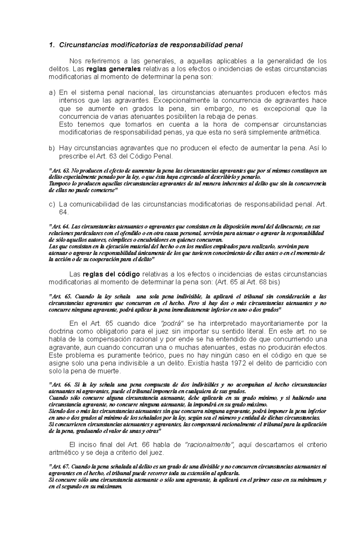 Circunstancias Modificatorias Y Extinción De La Responsabilidad Penal ...