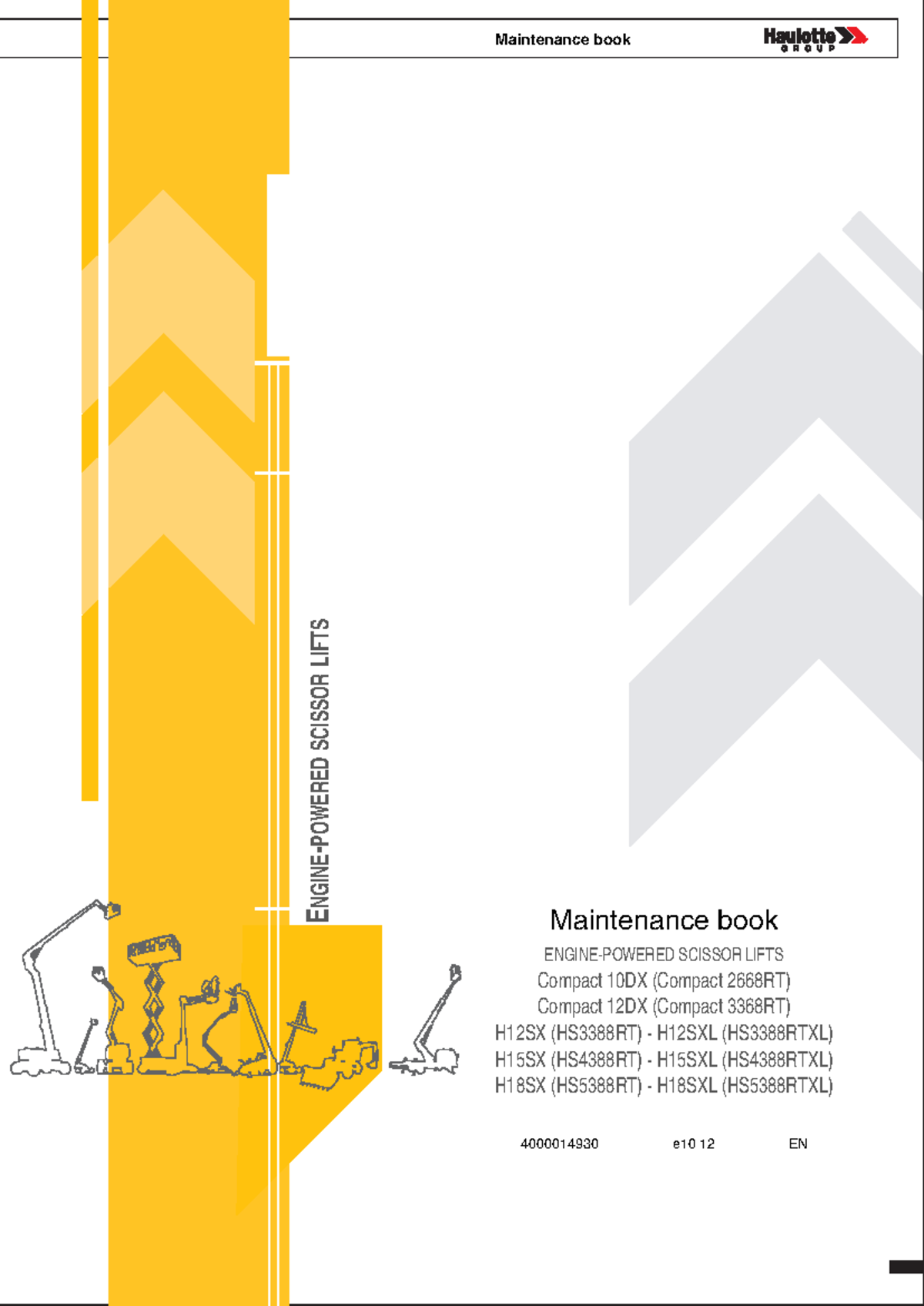 Manual DE Mantenimiento H12SX - Maintenance book E NGINE POWERED ...