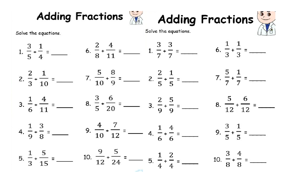 C.A. Reviewer First Monthly EXAM - Adding Fractions Adding Fractions ...