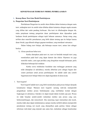 Konsep Dasar Strategi Pembelajaran - Pengertian Strategi Pembelajaran ...