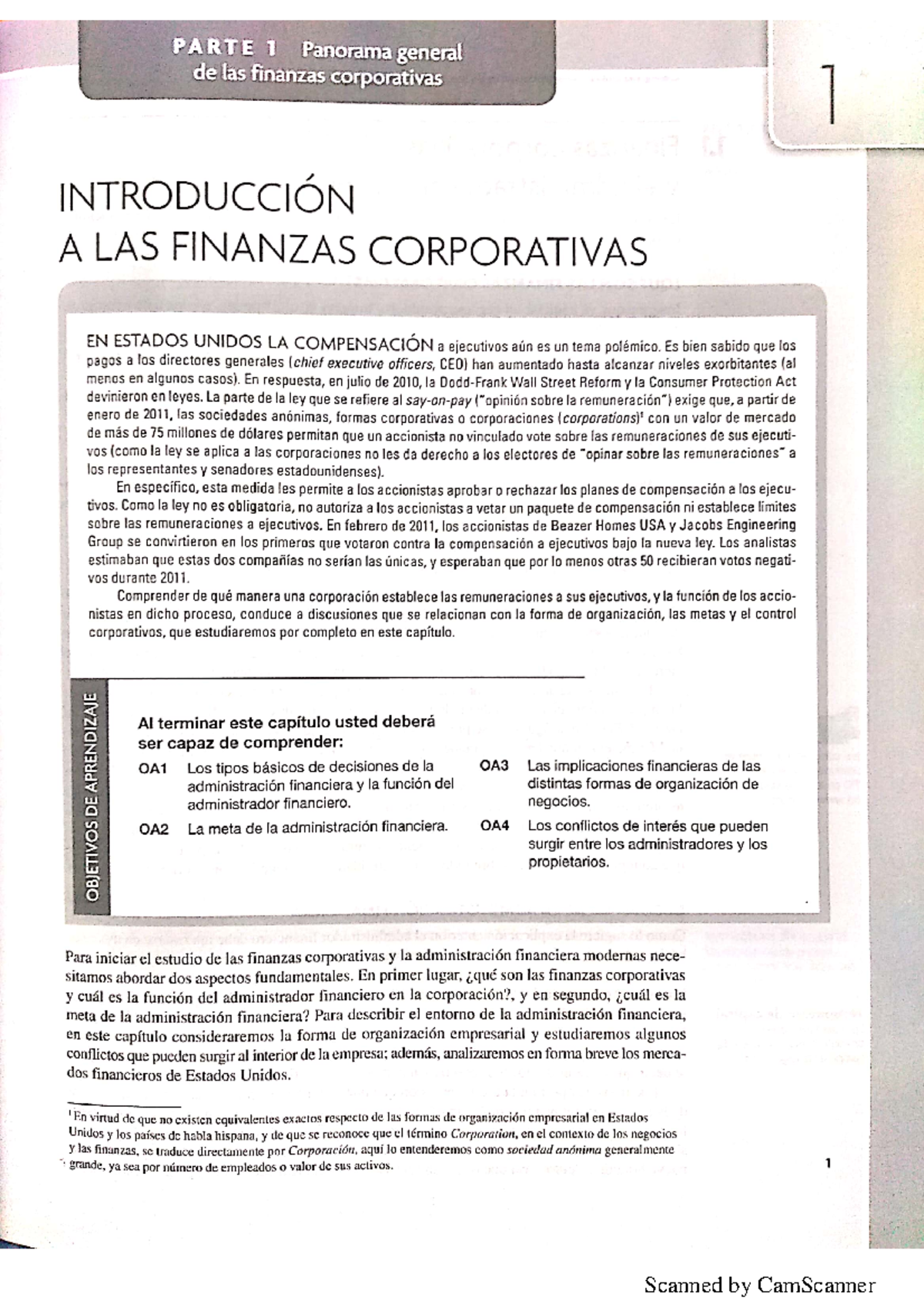 Fundamentos DE Finanzas Corporativas - Studocu