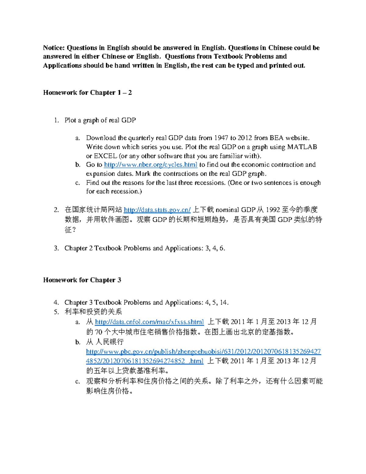Problem Set 1 - PS1 - Notice: Questions in English should be answered ...