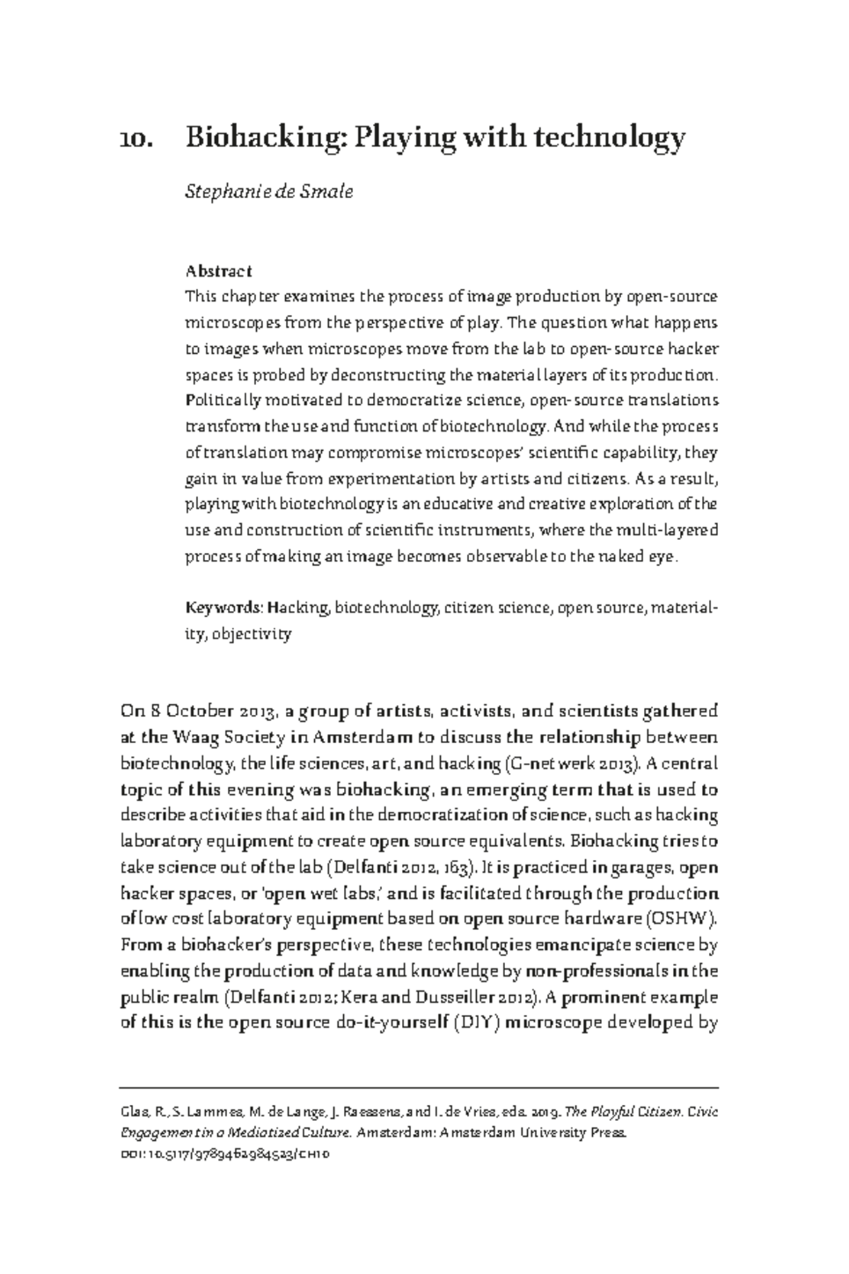 10 Biohacking Playing with technology - 10. Biohacking: Playing with ...