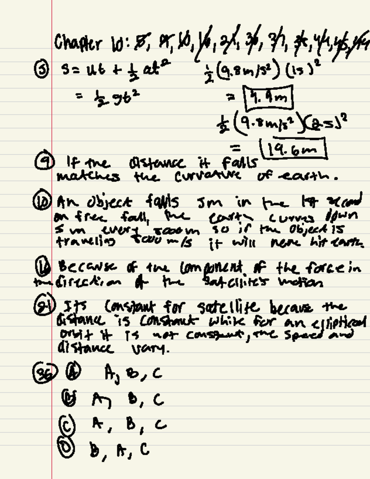 Homework Set 5 for conceptual physics - Chapter to: 8,94114/16,243643/7 ...