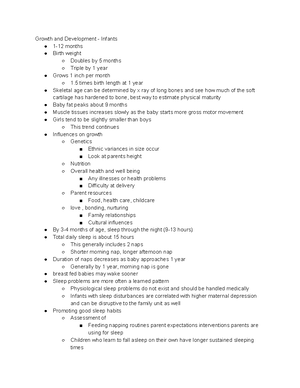 Human Growth and development notes - .. is who you say your family is ...