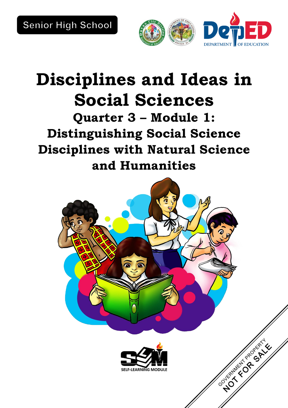 Q3 DISS 11 Module 1 Disciplines And Ideas In Social Sciences Quarter 