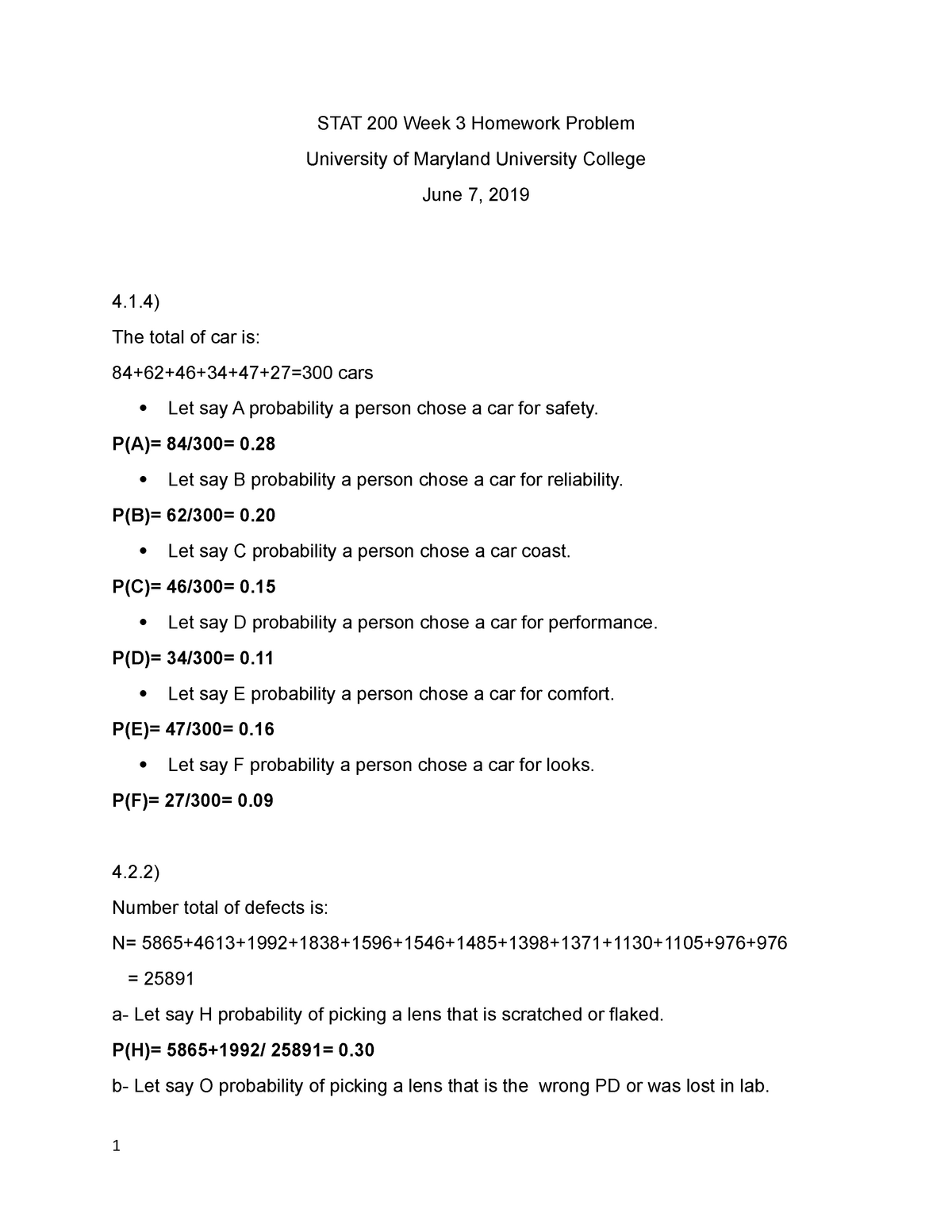 stat 200 assignment 3