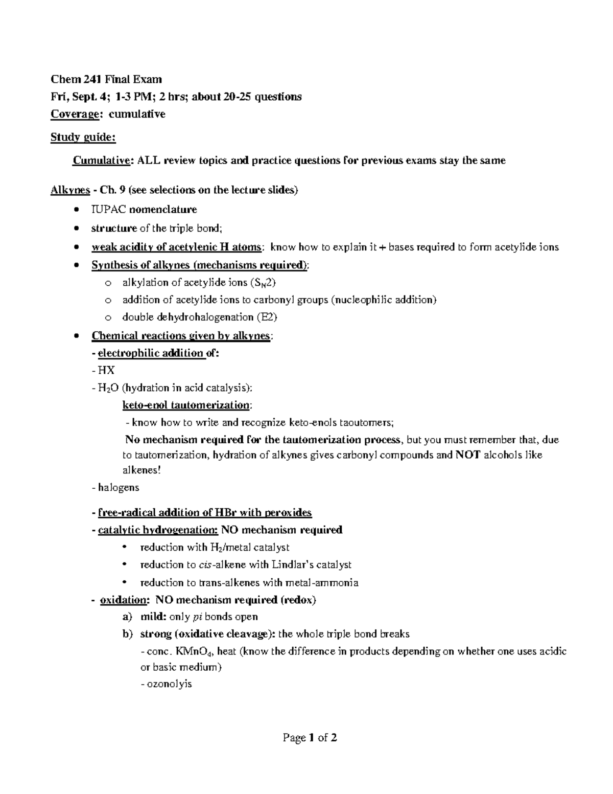 final-exam-page-1-of-2-chem-241-final-exam-fri-sept-4-1-3-pm-2