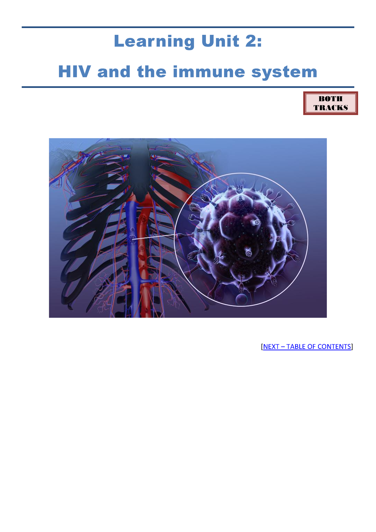 1.2 PYC2605 Learning Unit 02 - Learning Unit 2: HIV And The Immune ...