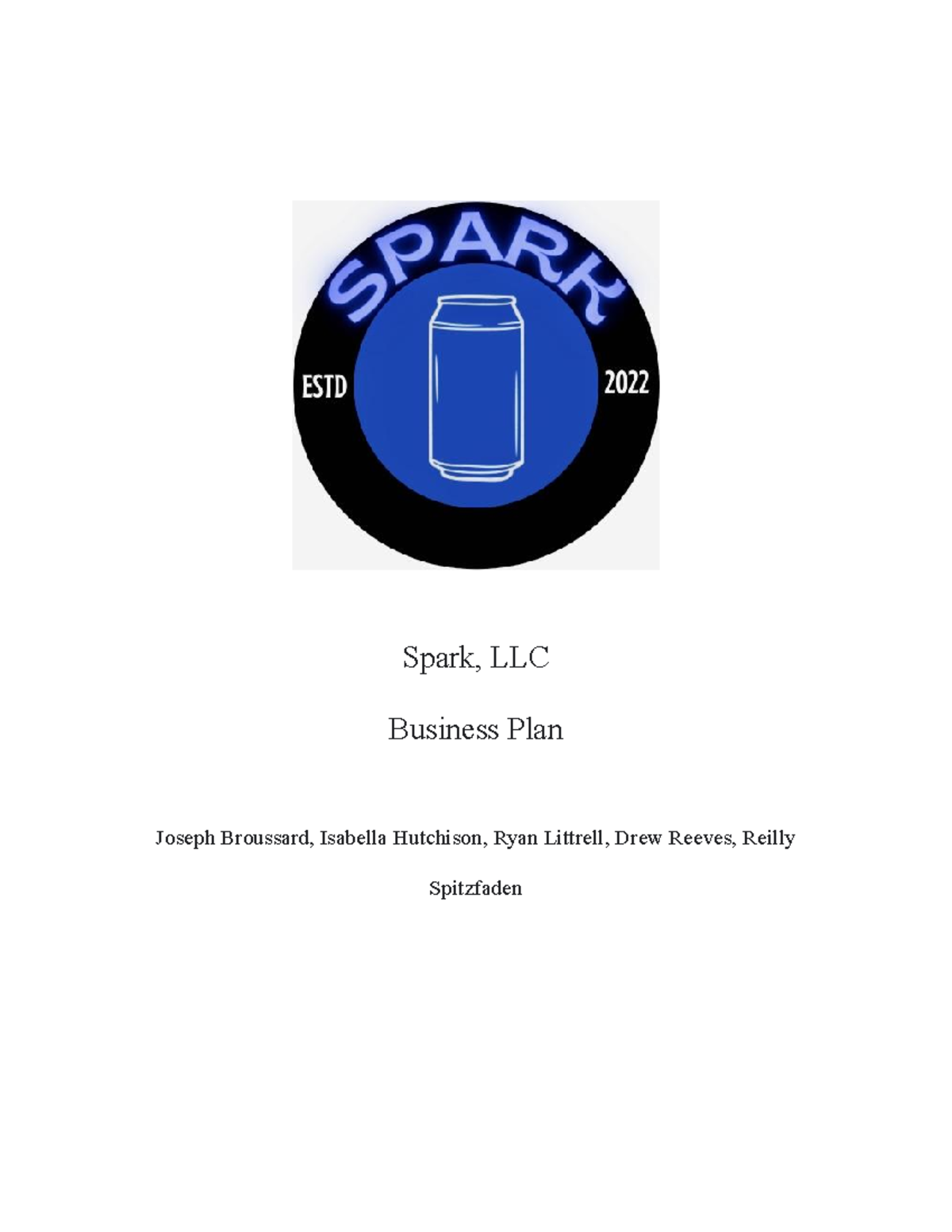 business-plan-rough-spark-llc-business-plan-joseph-broussard