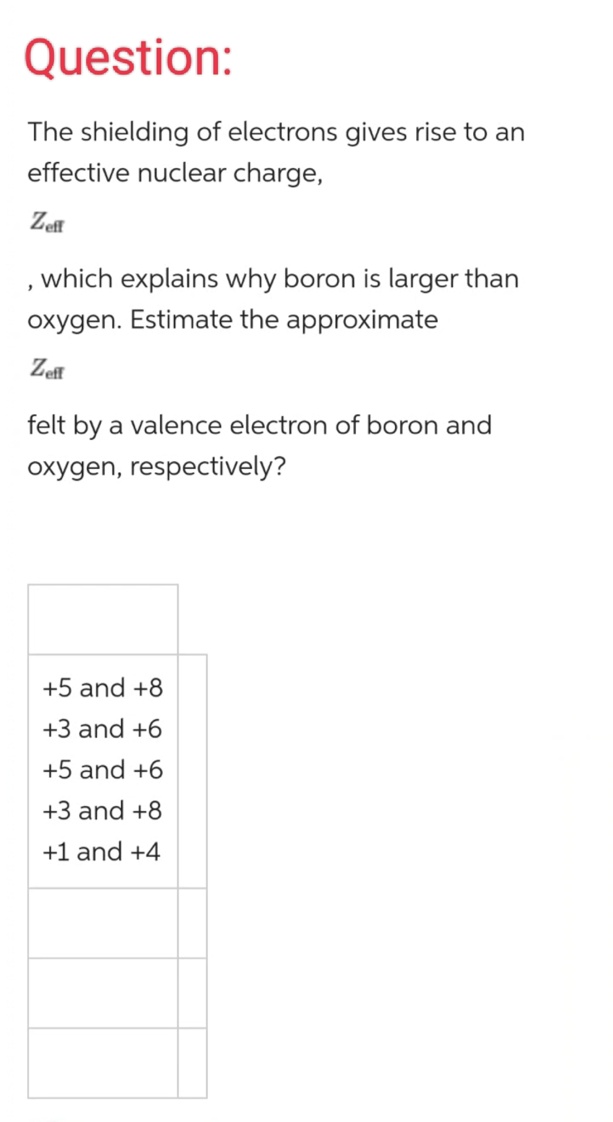 Shielding of Electrons Chemistry V Lab Studocu