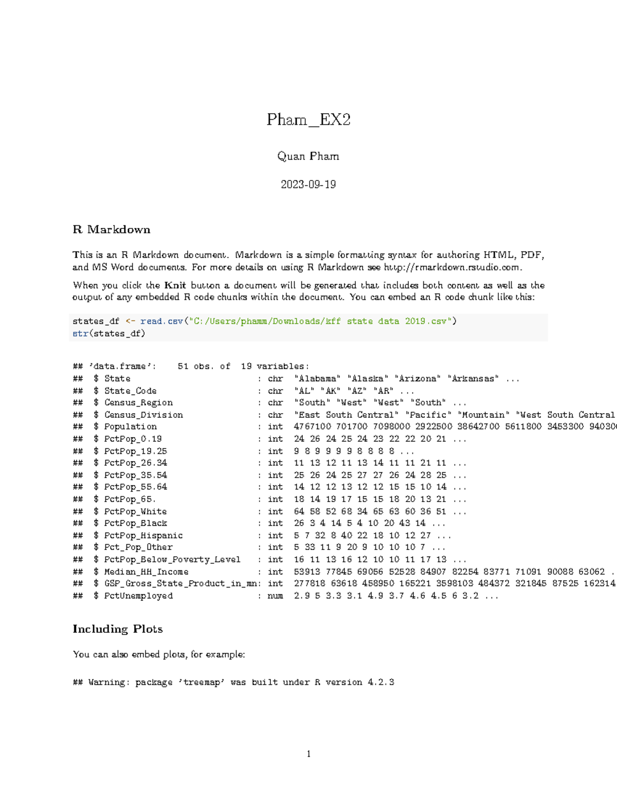 Test - sdcsd - Pham_EX Quan Pham 2023-09- R Markdown This is an R ...