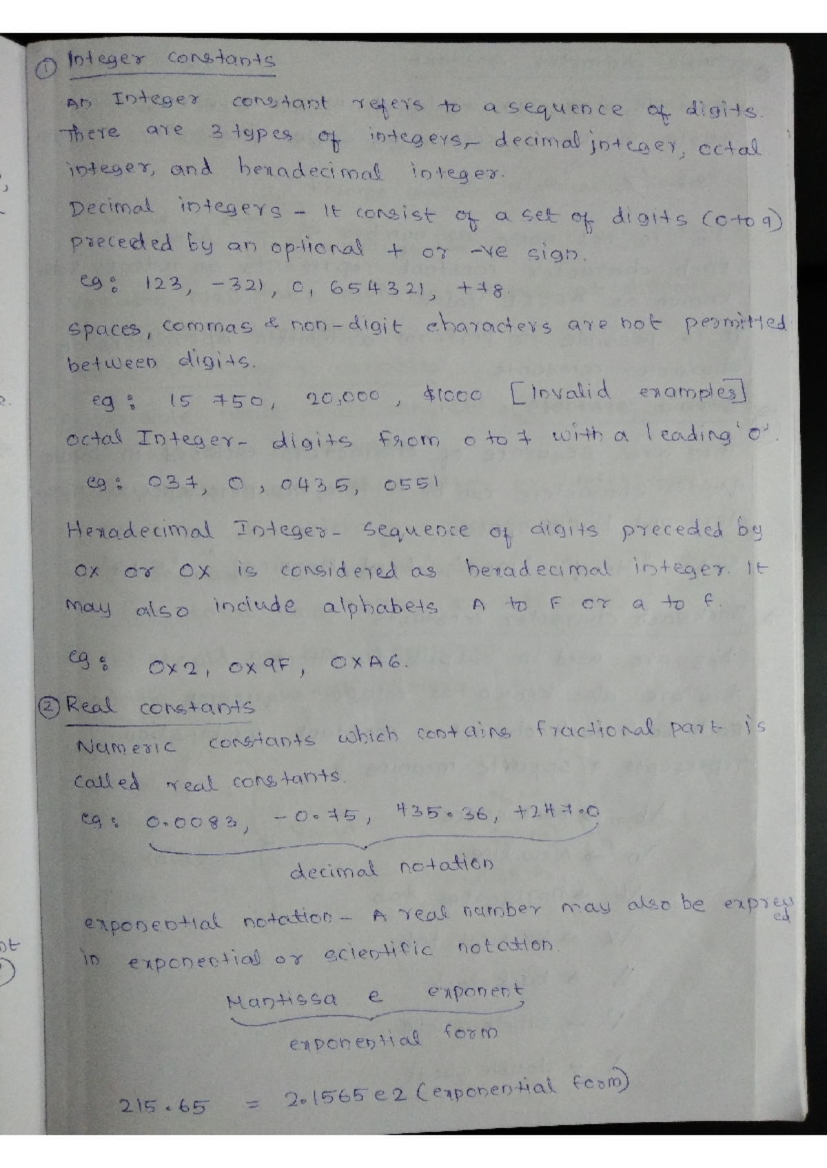 Module 1 note2 - Lecture notes - Bsc. Computer science - Studocu