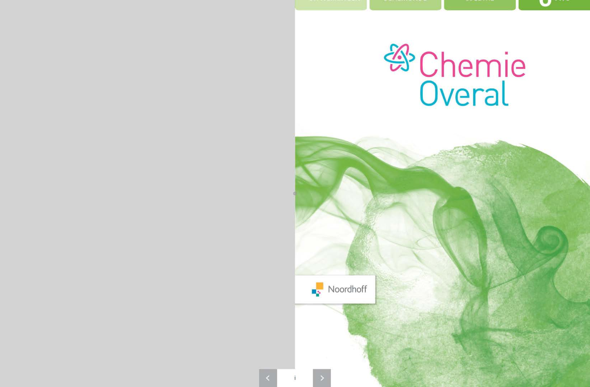 Chemie Overal 6V 5e Uitwerkingen - Scheikunde - Studeersnel