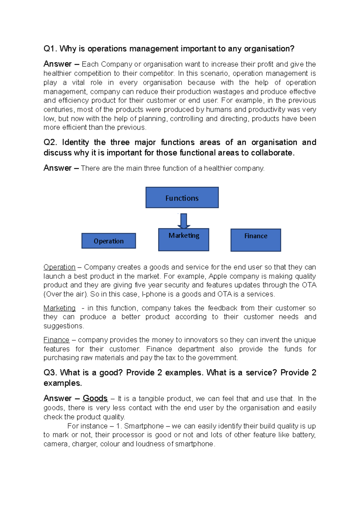 assignment-1-functions-operation-marketing-finance-q1-why-is