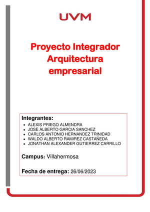 A7 JAGS - Arquitectura De Datos Empresarial Actividad 7: Ejercicio ...