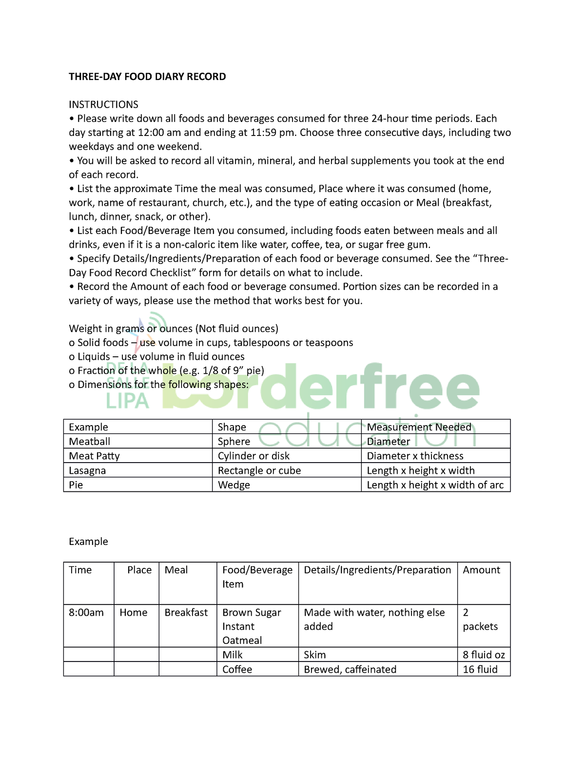 24-hour-dietary-recall-form-three-day-food-diary-record-instructions