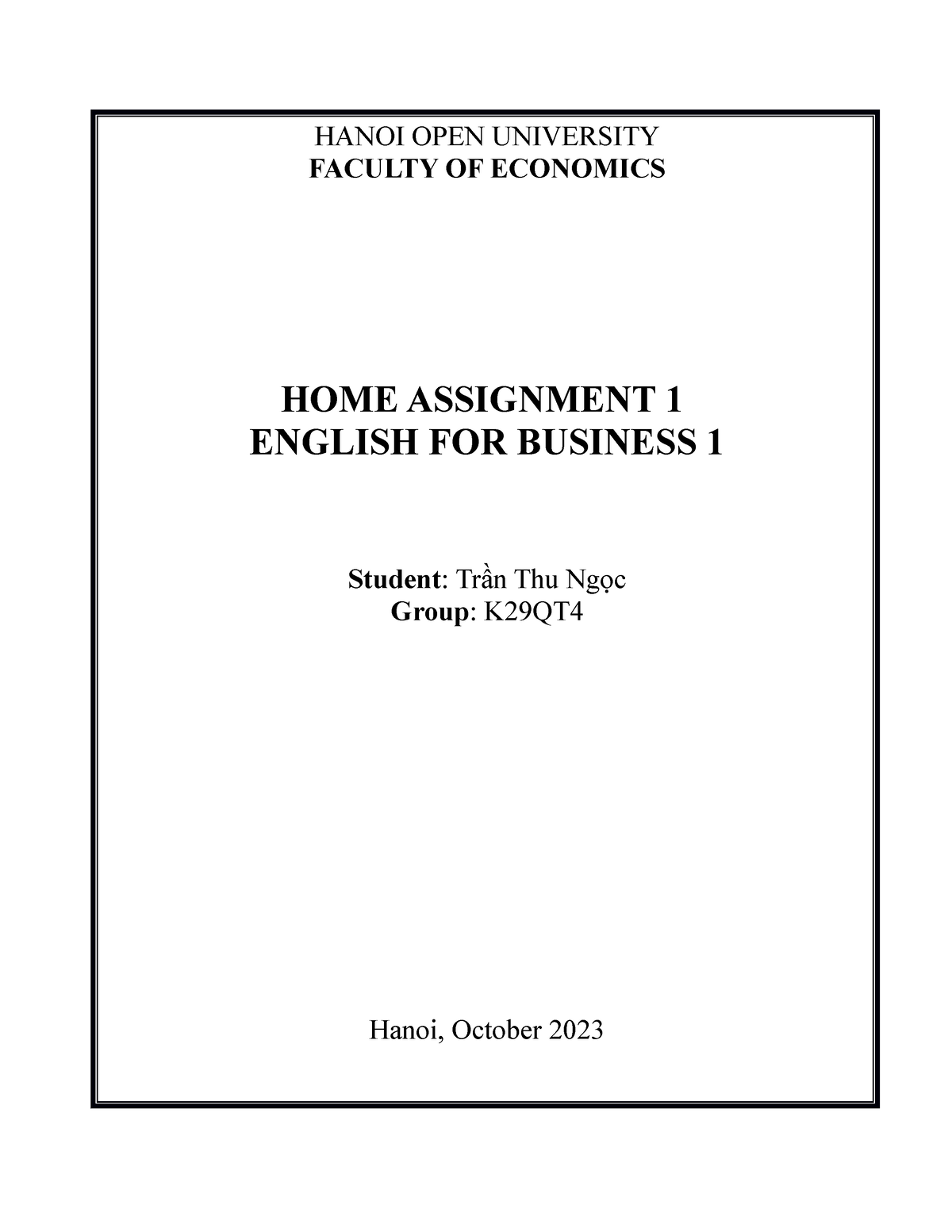 home economics journal assignments sample