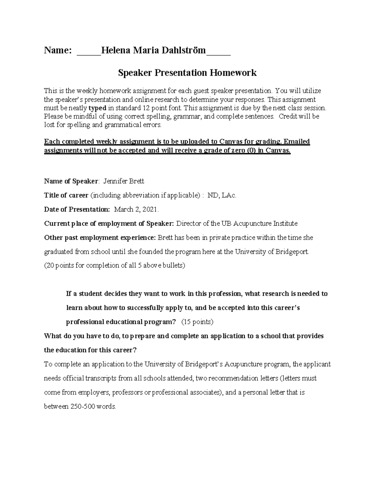 AnnotatedHelena Speaker PS acupuncture, HSCI 101 Speaker Presentation