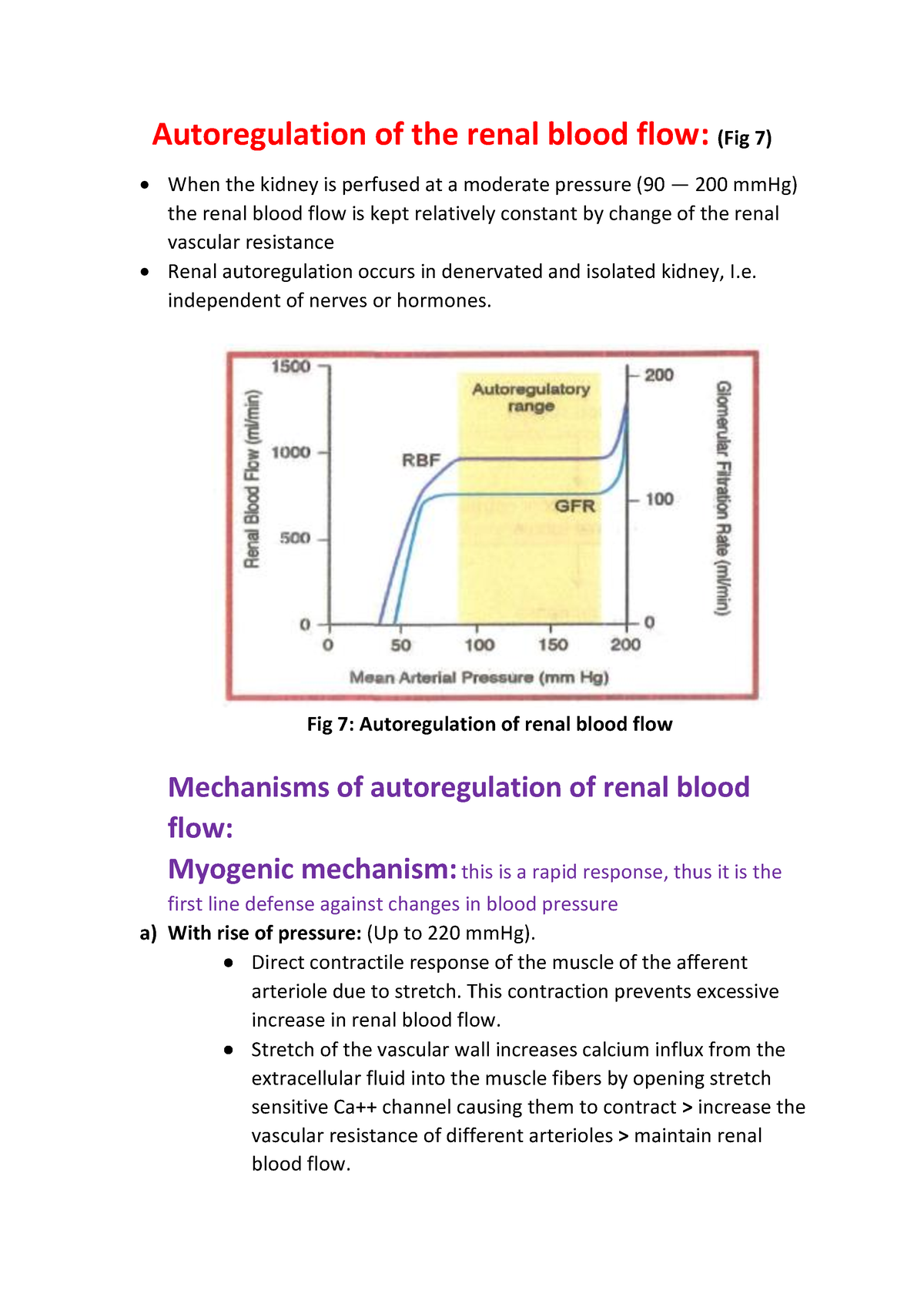 Autoregulation of the renal blood flow - independent of nerves or ...