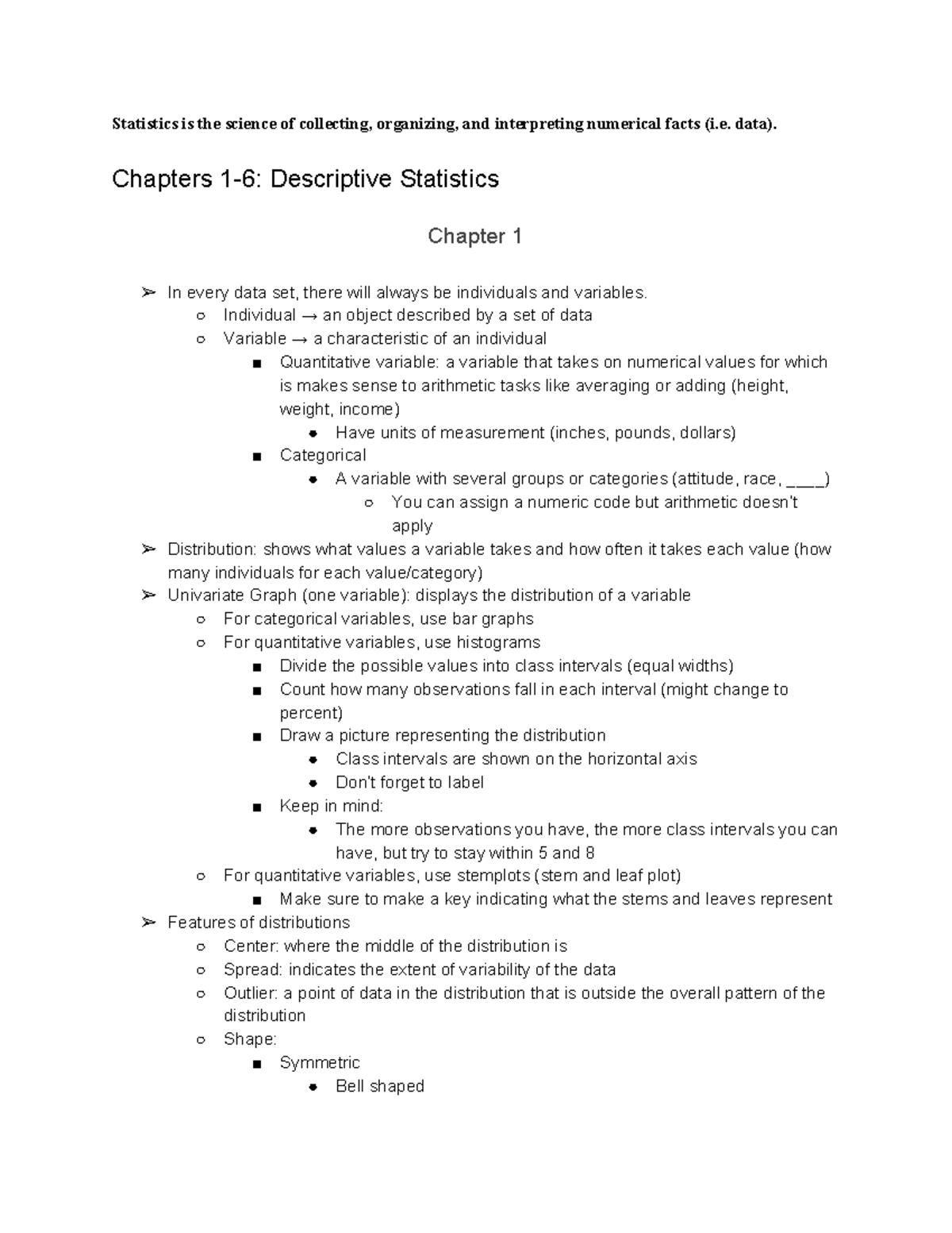 Social Stats Notebook - Statistics is the science of collecting ...