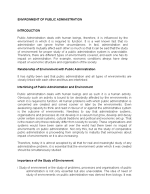 Executive Control OVER Administration - EXECUTIVE CONTROL OVER ...
