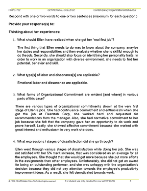 Personality Test assignment - 1 ASSIGNMENT - 1 PERSONALITY DIMENTIONS ...