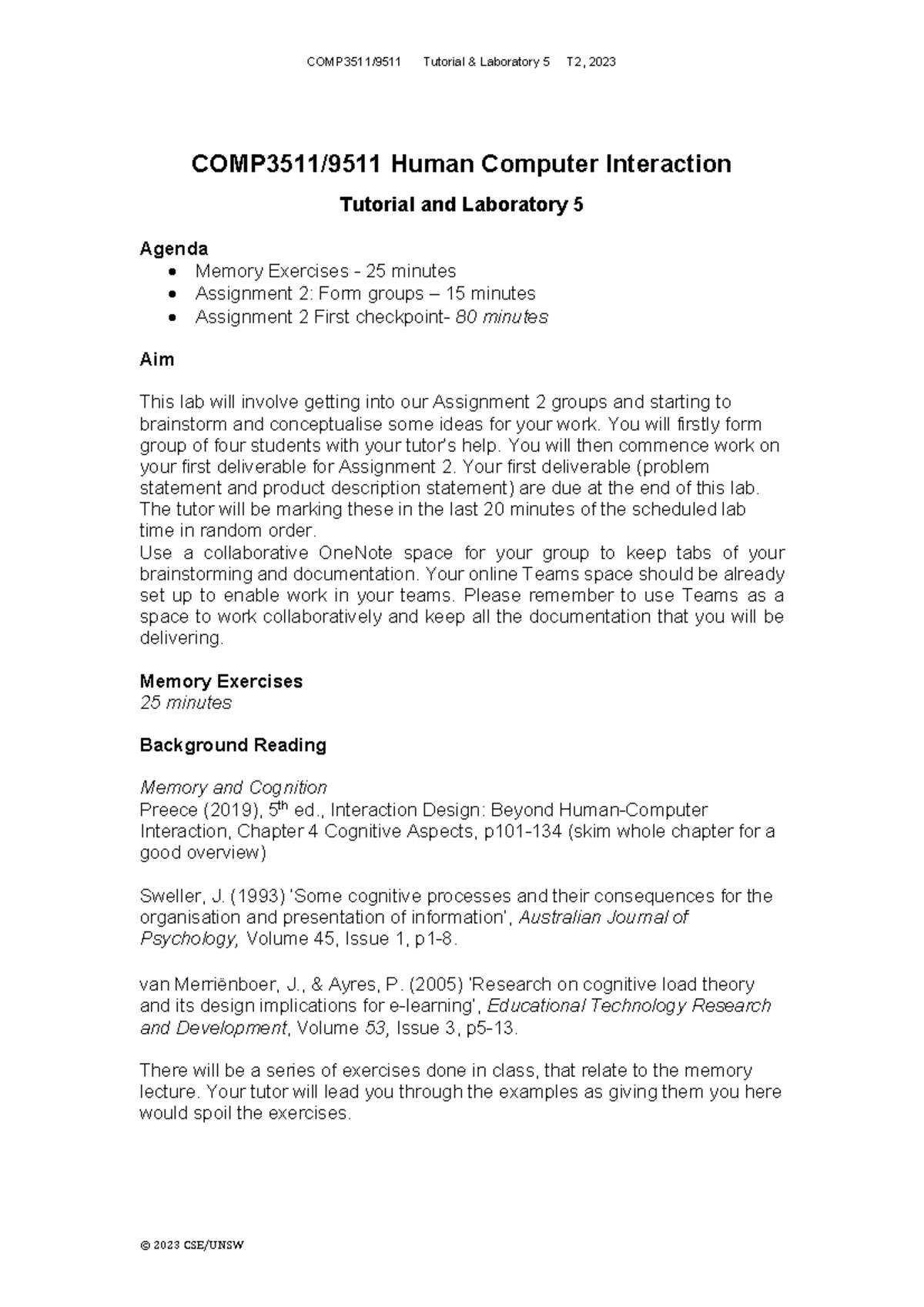 Hci2023t2 Week5 Tutorial 031777 Studocu
