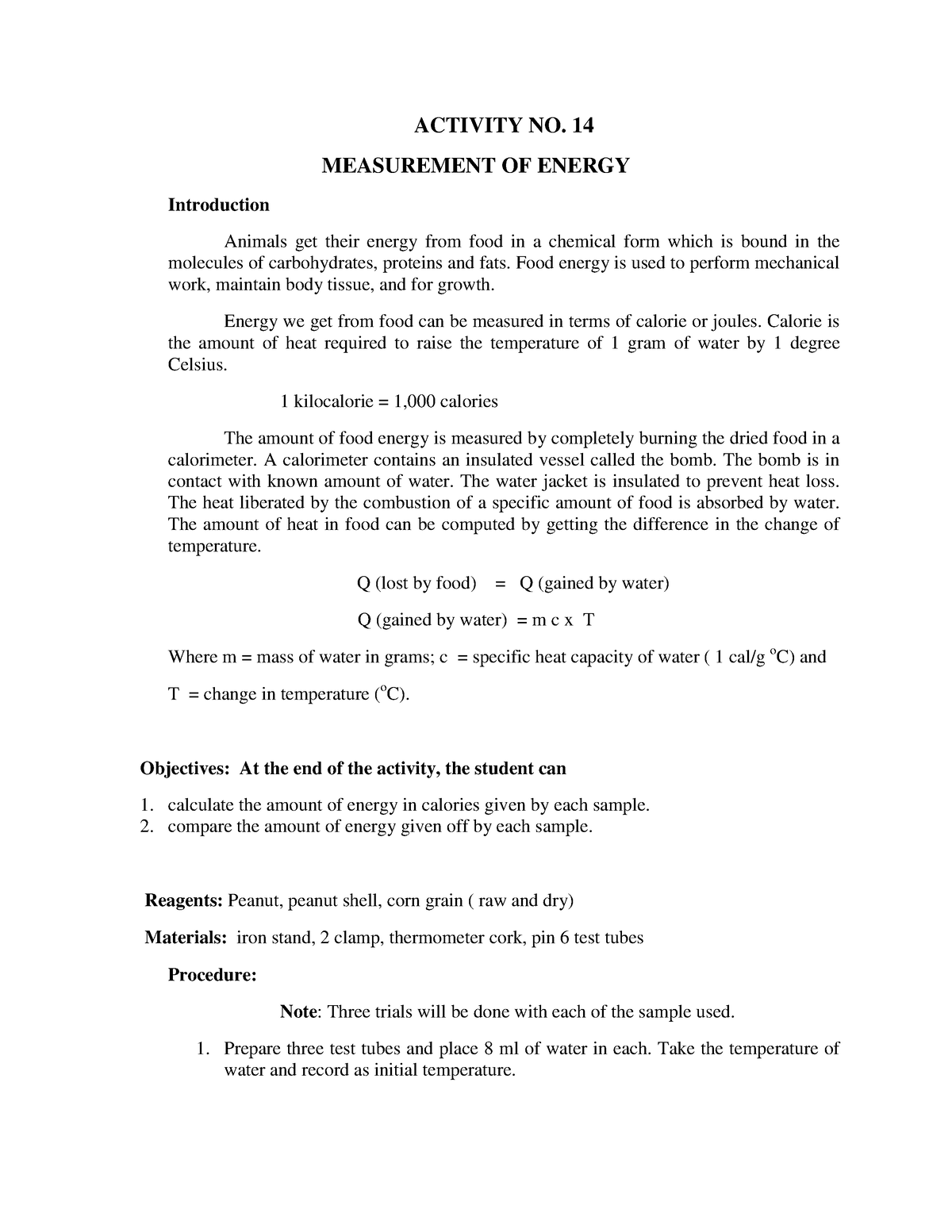 chapter 14 case study energy gel evaluation