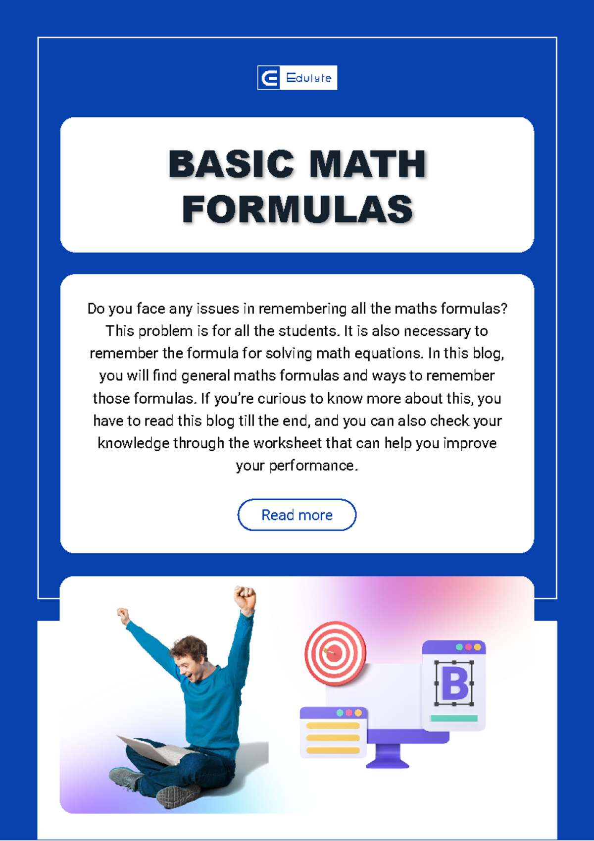 Basic Math Formulas Worksheet - BASIC MATHBASIC MATH FORMULAS FORMULAS ...