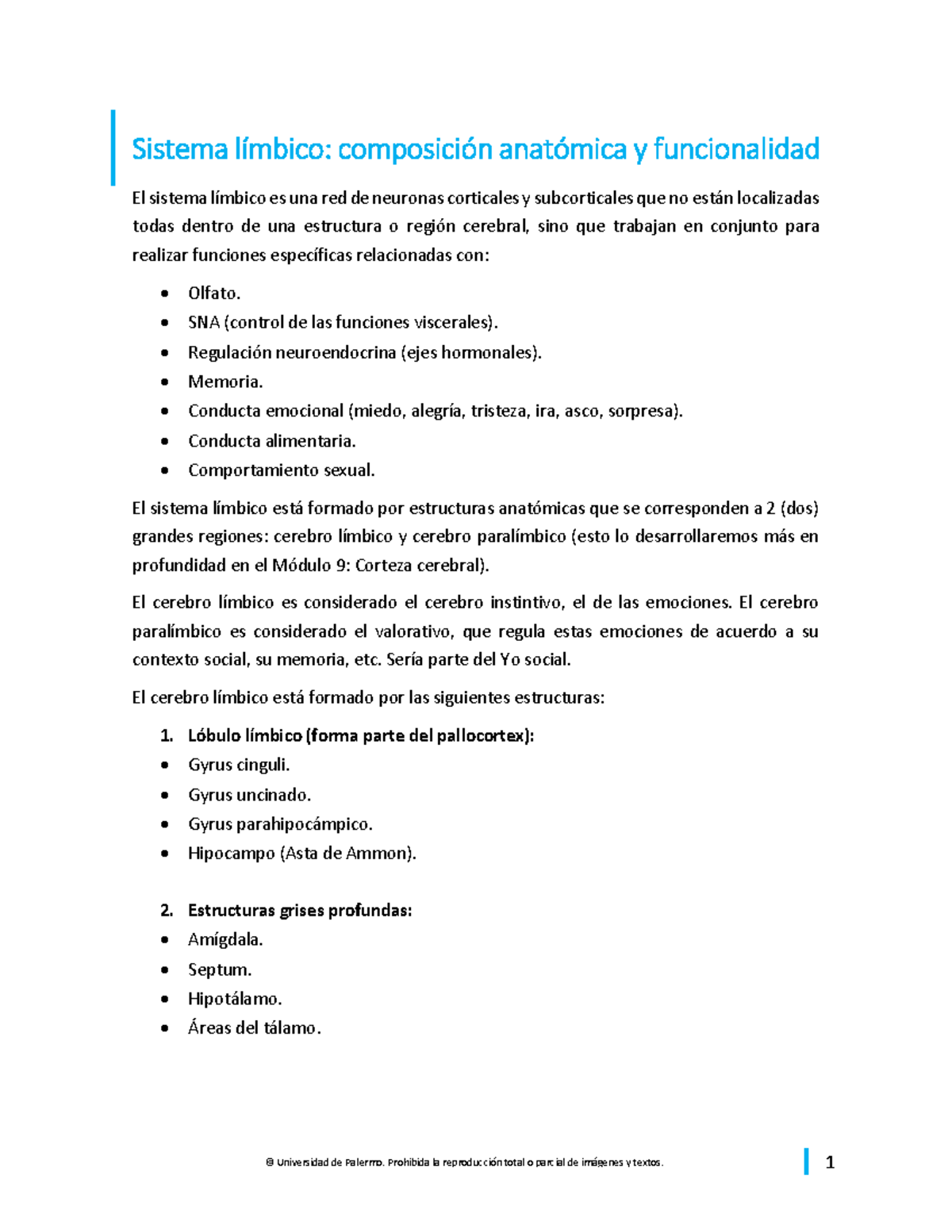 0263 APU Sistema Limbico Composicion Anatomica YFuncionalidad 201Q v1-0 ...