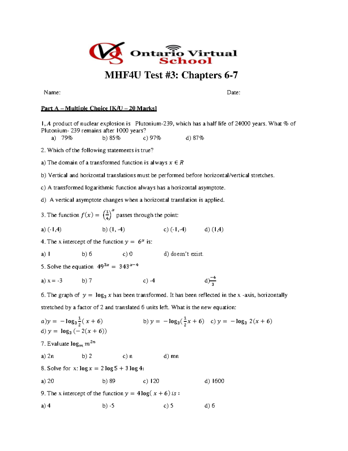 Unit 3 Quiz Hunters Ed 48 - v4953vs