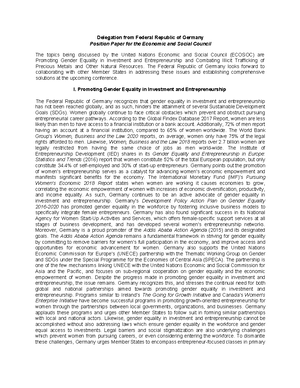 UN Habitat Germany - Delegation from Federal Republic of Germany ...