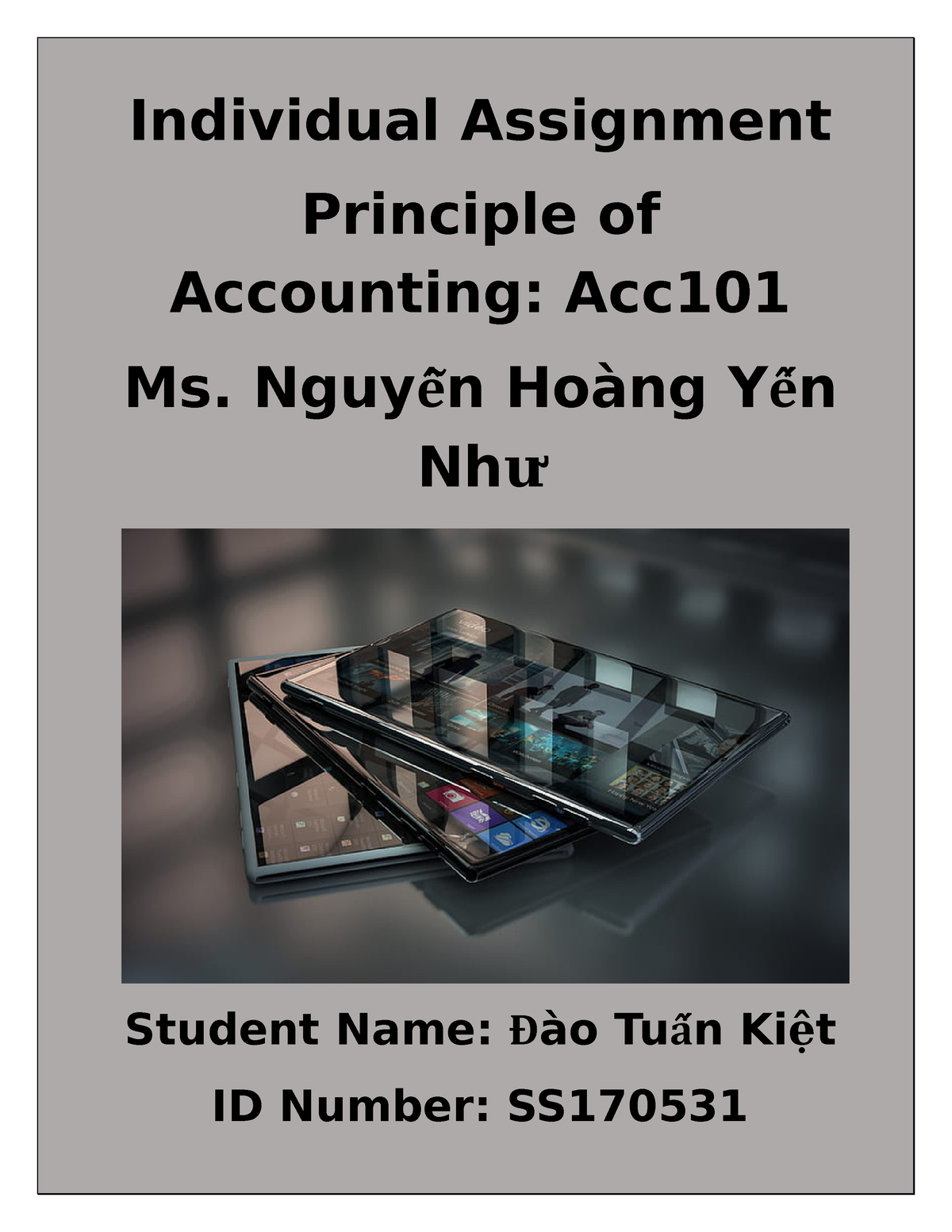 assignment account procedure 2018