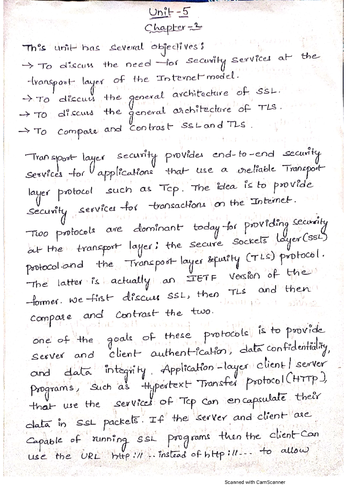 Cns unit 5 chapter 2 - Applied Cryptography - Studocu