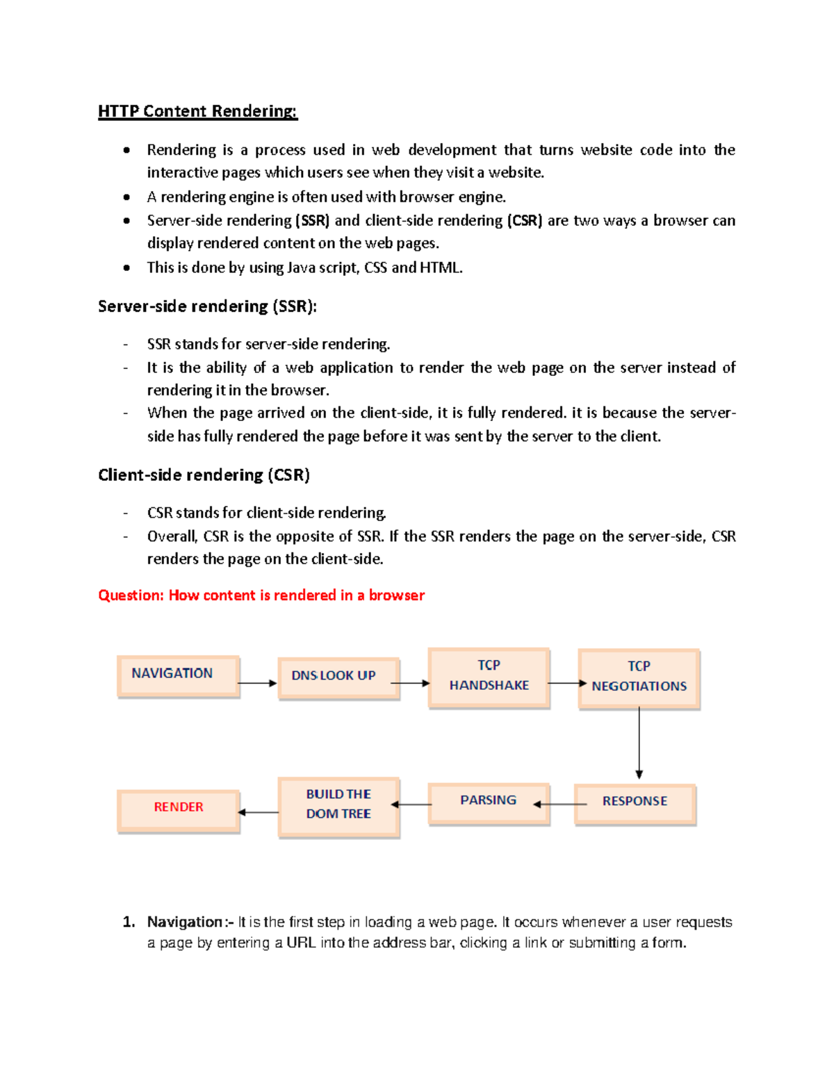 Content Rendering, Cookies , Frame Busting,CSRF HTTP Content
