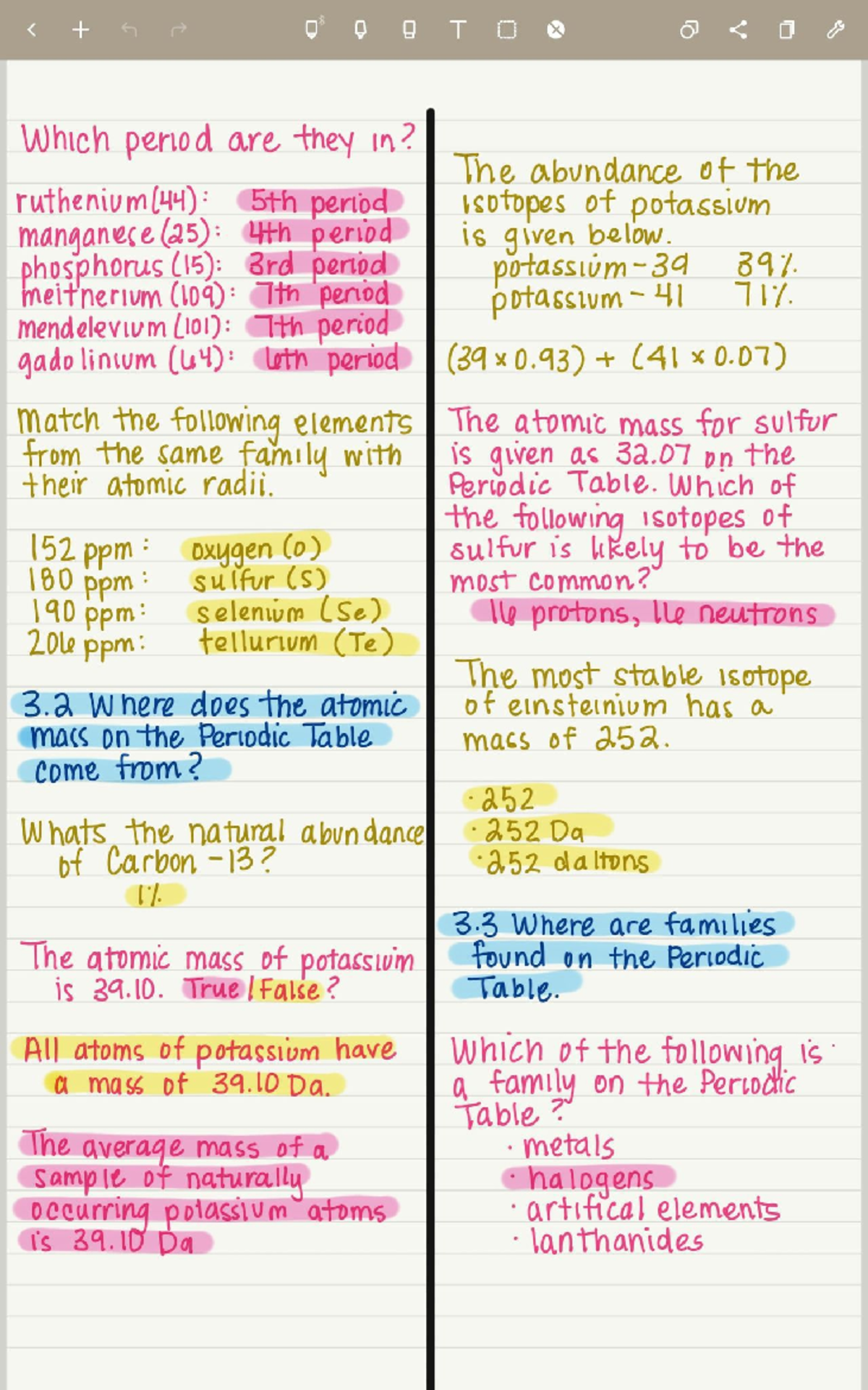 Mod (3) 2 - Section 1 Notes - CHEM 1010 - Studocu