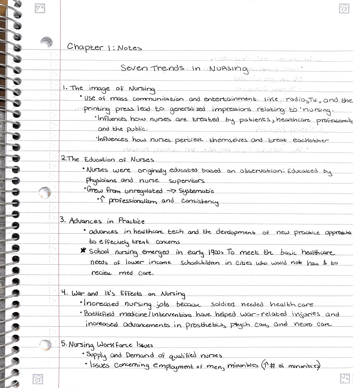 Nurs 1131 Notes Ch 1 - Nurs 1131 - Studocu