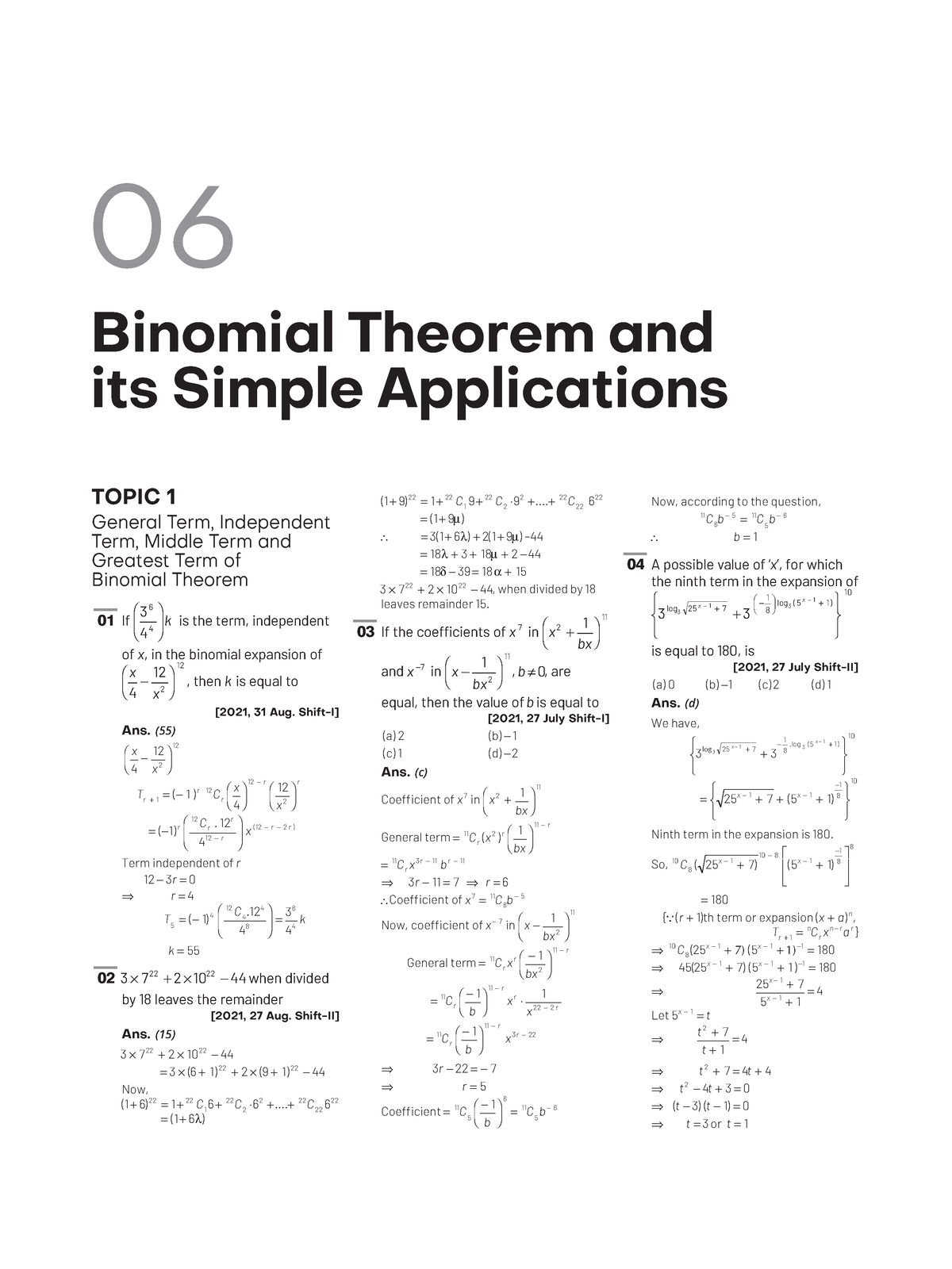 6-binomial-theorem-and-its-simple-applications-01-if-3-4-6-4-k-is