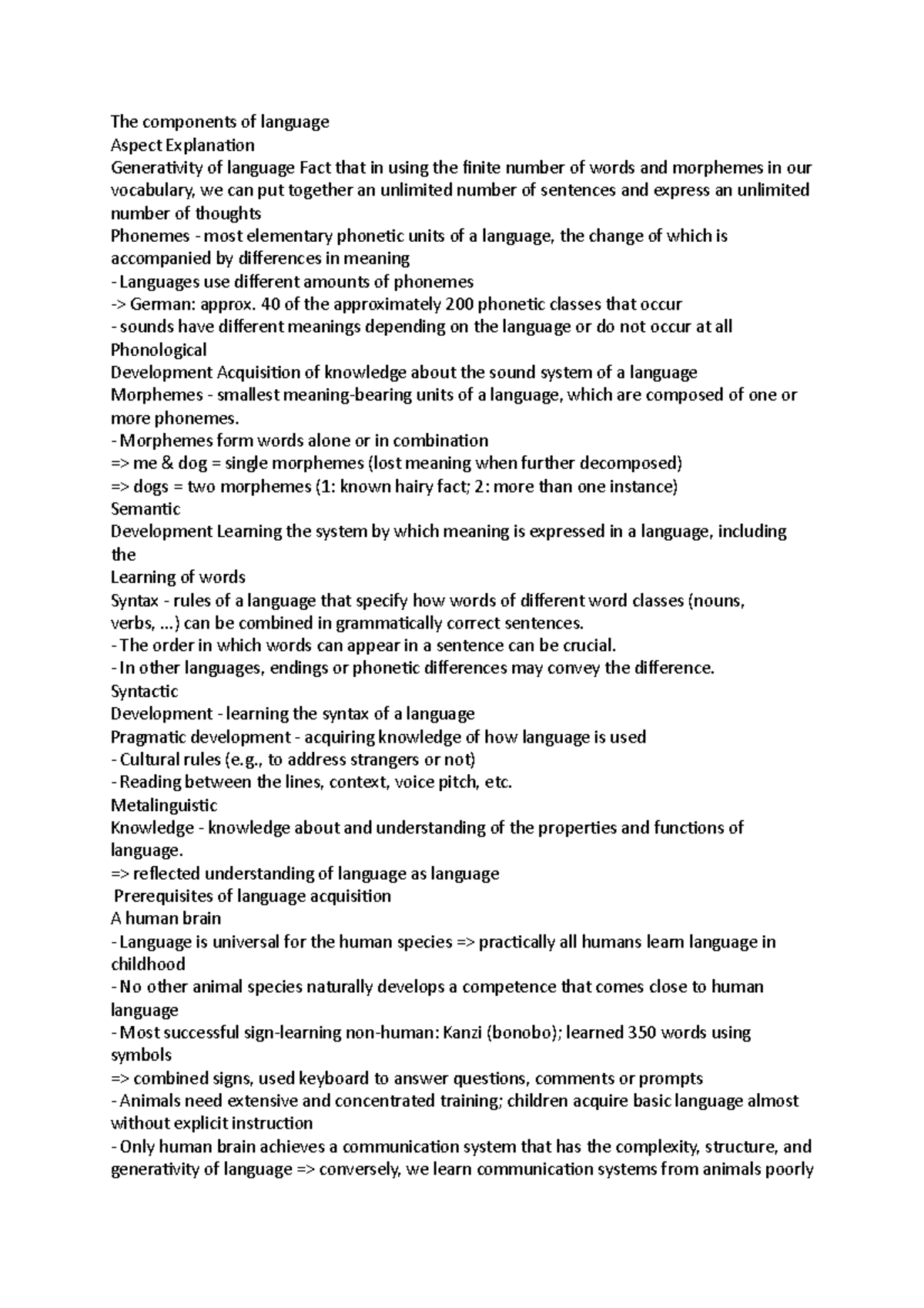 the-components-of-language-the-components-of-language-aspect