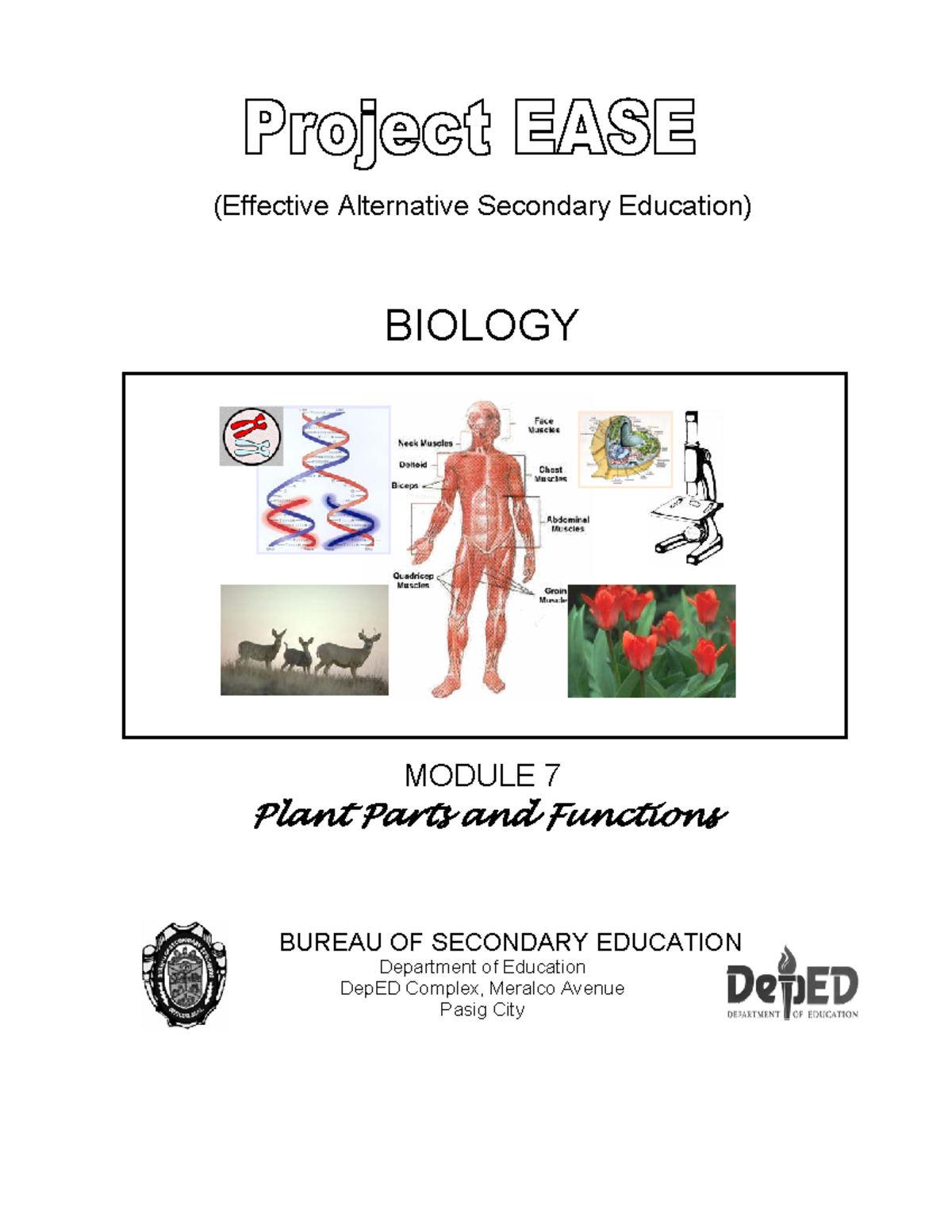 Biology Grade 7 Module (Effective Alternative Secondary Education