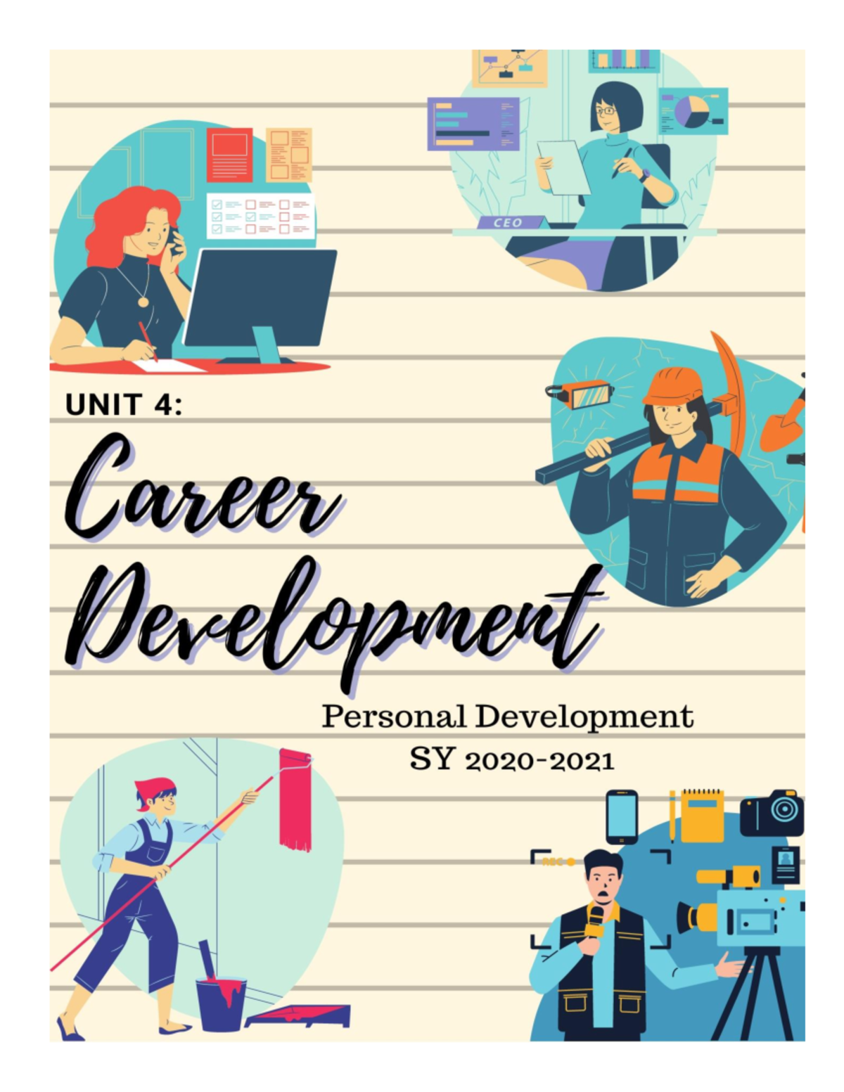 UNIT 4 Career Development - ] Introduction Adolescents are often faced ...